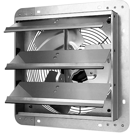 Ipower 12 Inch Exhaust Shutter Fan HIFANXEXHAUST12B